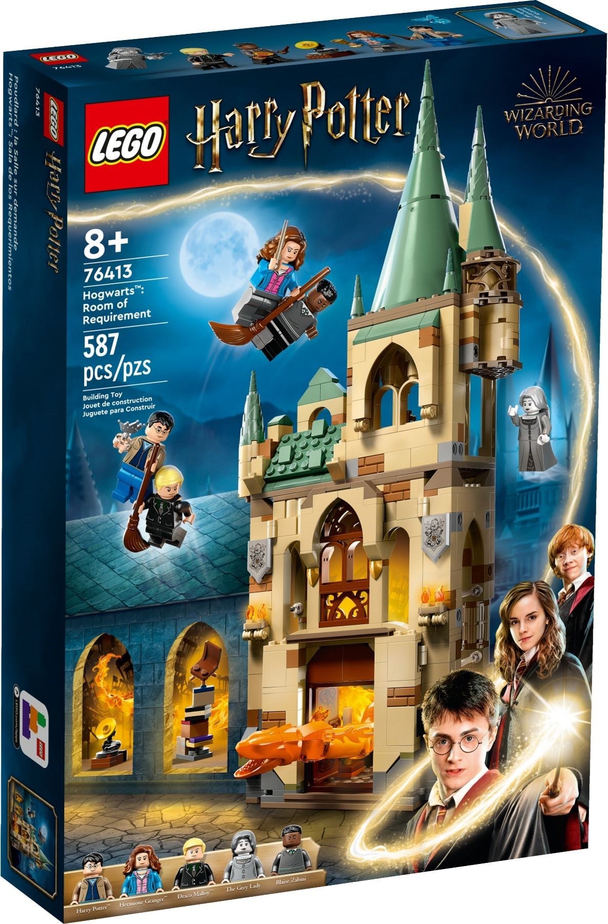 LEGO Harry Potter: Hogwarts: Room of Requirement (76413) - New Sealed - box front