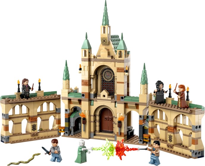 LEGO Harry Potter: The Battle of Hogwarts (76415) - New Sealed - play features