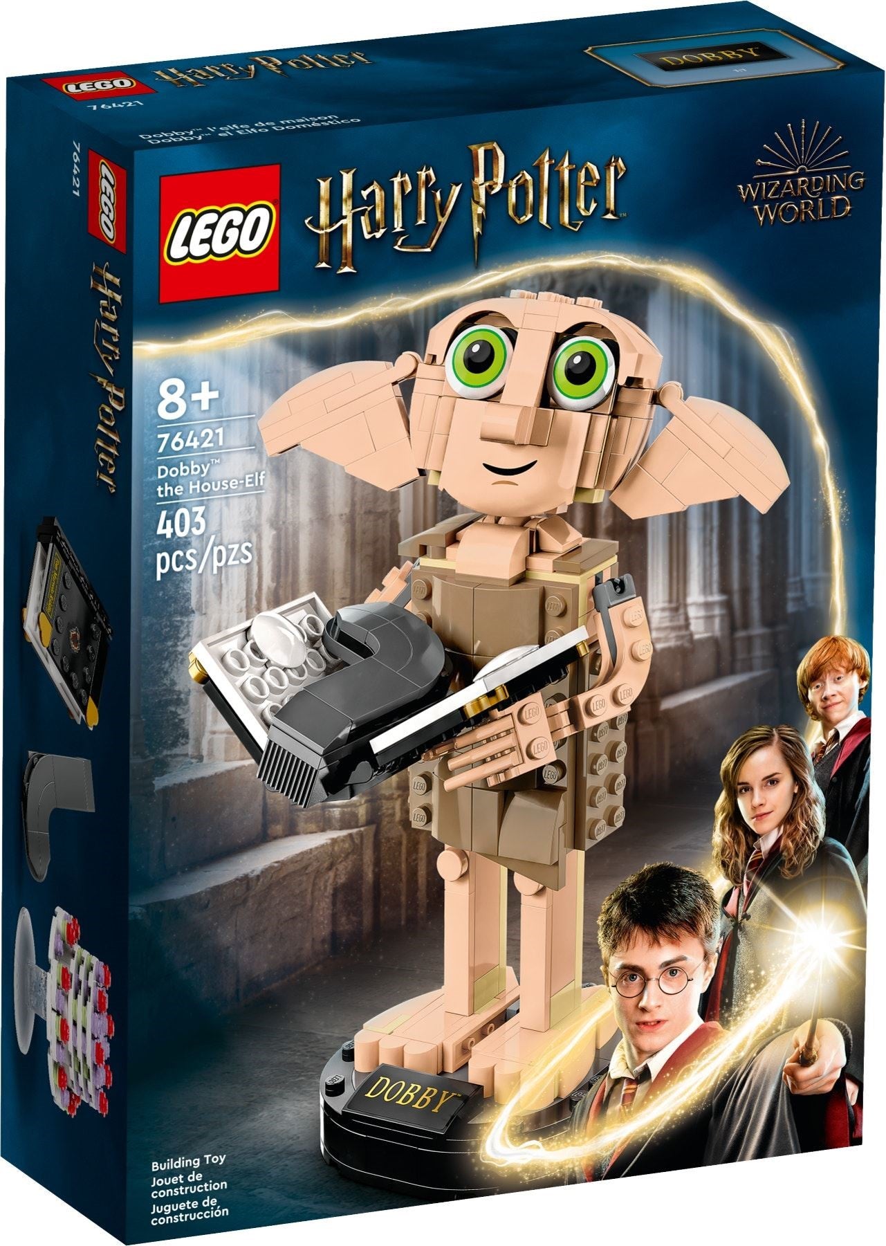 LEGO Harry Potter: Dobby the House-Elf (76421) - New Sealed - box front
