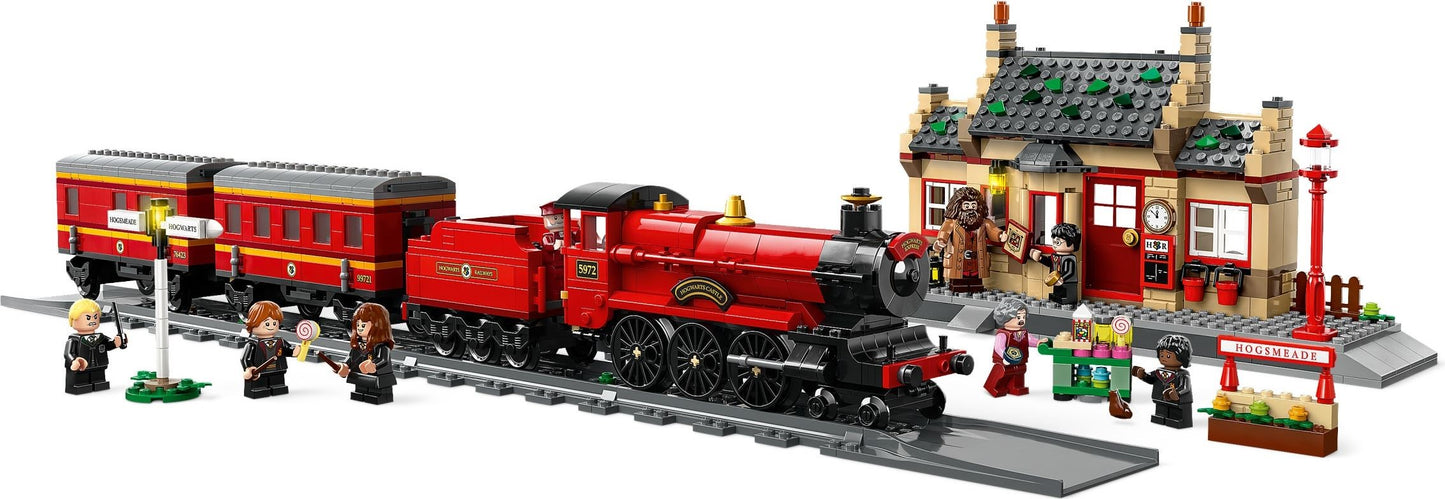 LEGO Harry Potter: Hogwarts Express & Hogsmeade Station (76423) - New Sealed - built set