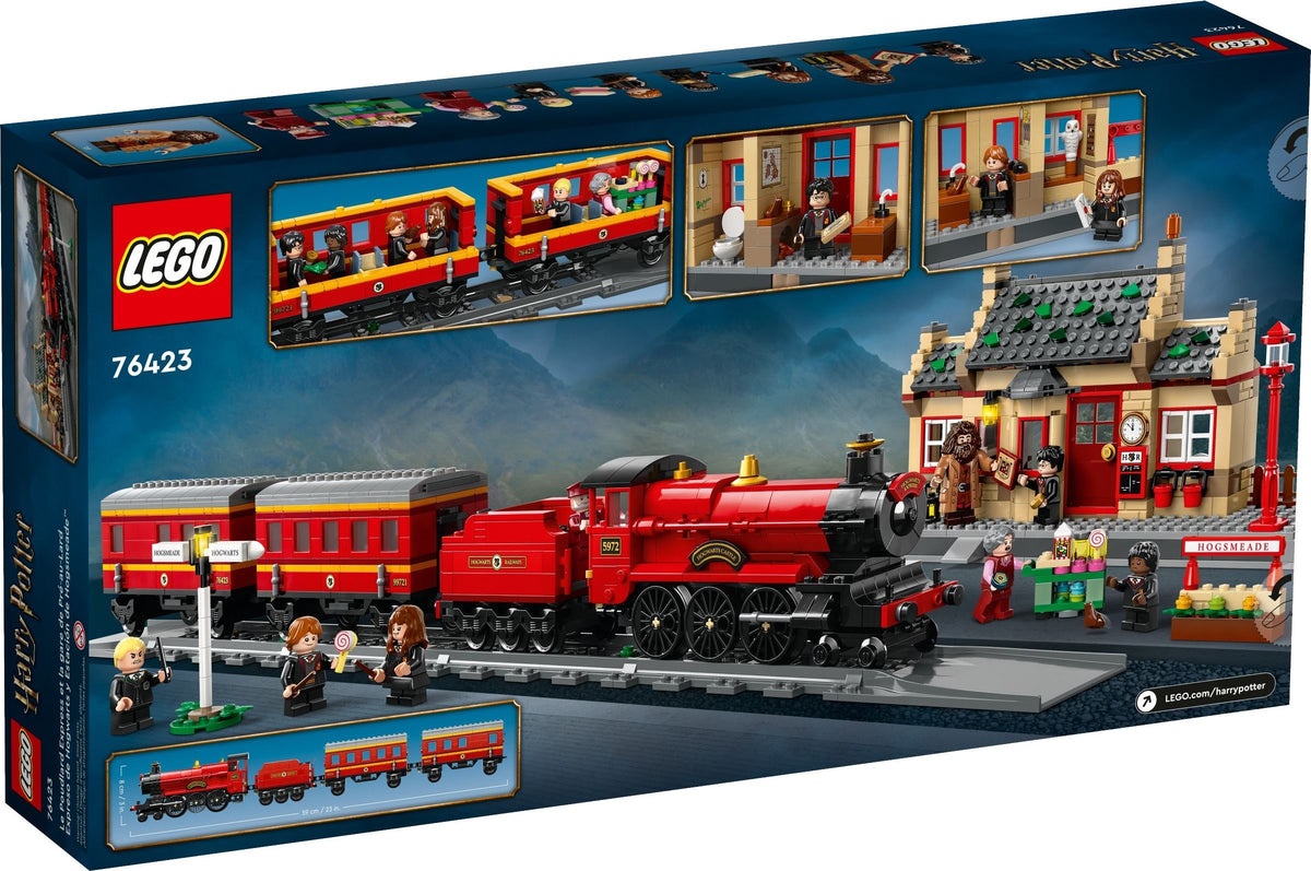 LEGO Harry Potter: Hogwarts Express & Hogsmeade Station (76423) - New Sealed - rear view