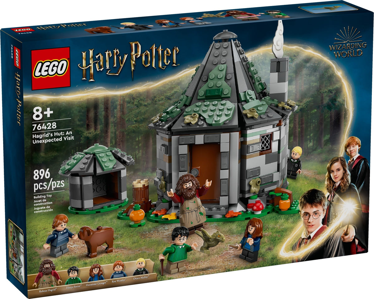 LEGO Harry Potter: Hagrid's Hut: An Unexpected Visit (76428) - New Sealed - box front