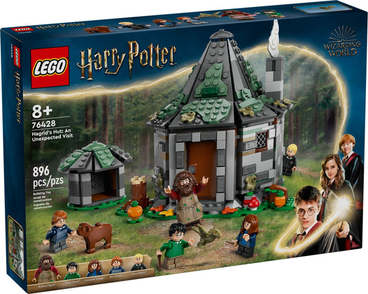 LEGO Harry Potter: Hagrid's Hut: An Unexpected Visit (76428) - New Sealed - box front