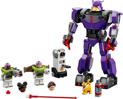LEGO Disney: │ Disney and Pixar’s Lightyear Zurg Battle 76831 Building Kit; Includes Zurg Villain Mech Toy; For Lightyear Fans Aged 7+ (261 Pieces) (76831) - New Sealed - play features