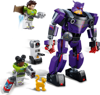 LEGO Disney: │ Disney and Pixar’s Lightyear Zurg Battle 76831 Building Kit; Includes Zurg Villain Mech Toy; For Lightyear Fans Aged 7+ (261 Pieces) (76831) - New Sealed - built set