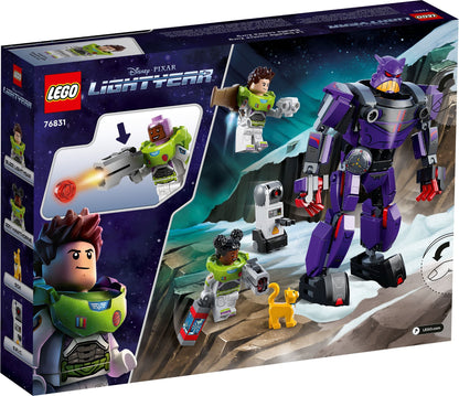 LEGO Disney: │ Disney and Pixar’s Lightyear Zurg Battle 76831 Building Kit; Includes Zurg Villain Mech Toy; For Lightyear Fans Aged 7+ (261 Pieces) (76831) - New Sealed - close-up