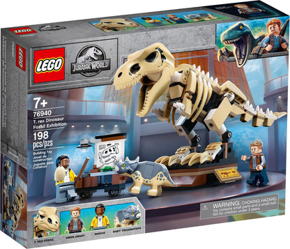 LEGO Jurassic World: 76940 Jurassic World T. rex Dinosaur Fossil Exhibition (76940) - New Sealed - box front