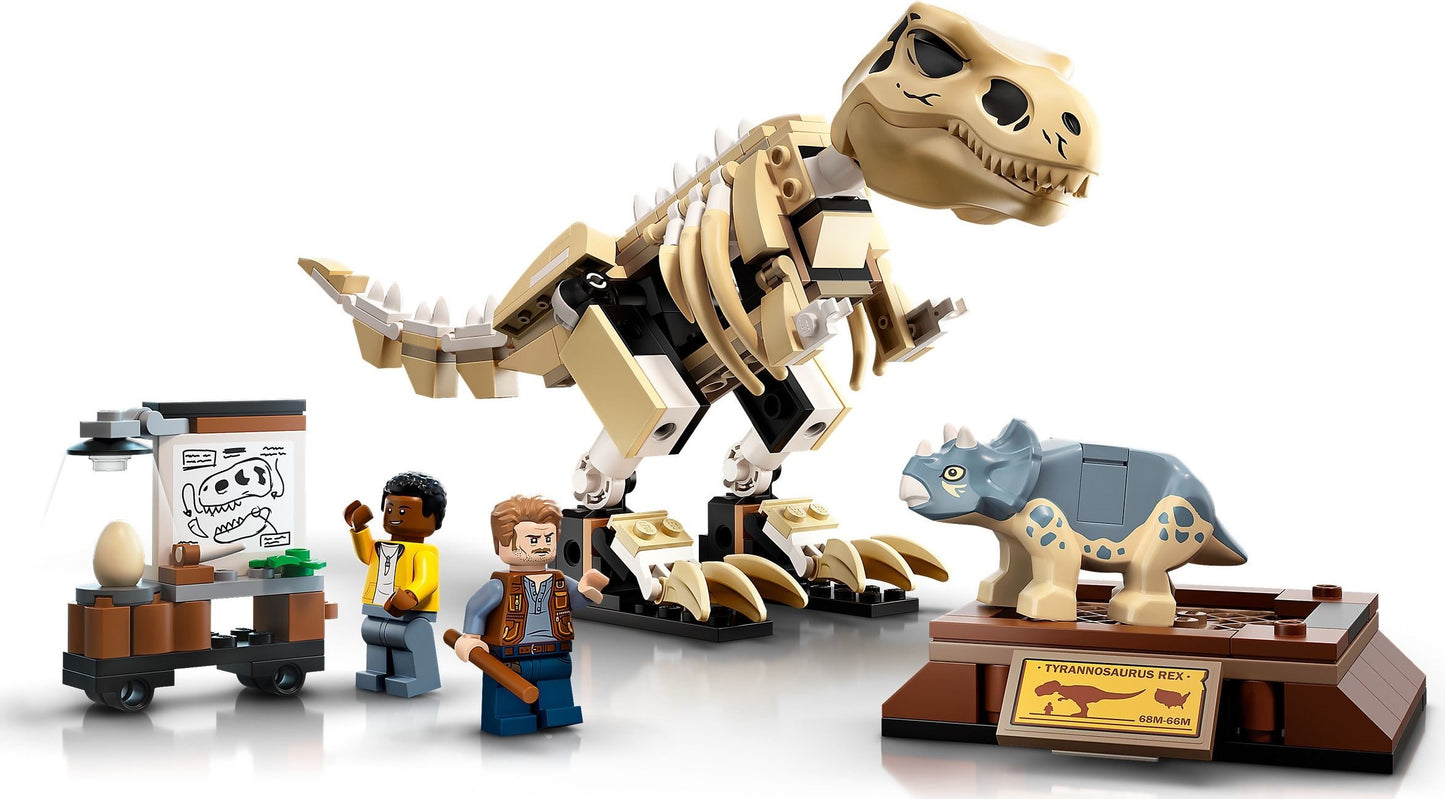 LEGO Jurassic World: 76940 Jurassic World T. rex Dinosaur Fossil Exhibition (76940) - New Sealed - alternate view