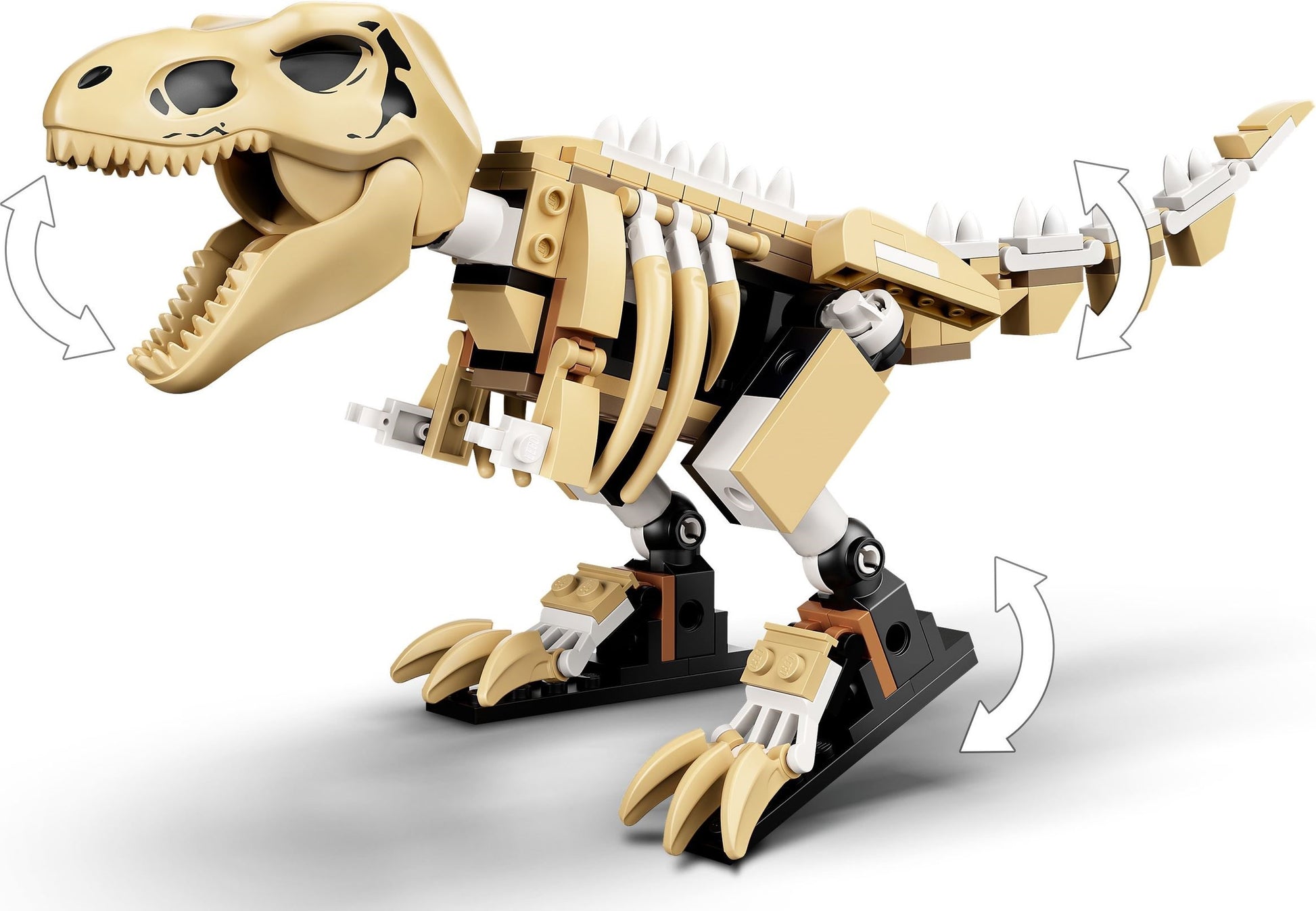 LEGO Jurassic World: 76940 Jurassic World T. rex Dinosaur Fossil Exhibition (76940) - New Sealed - close-up