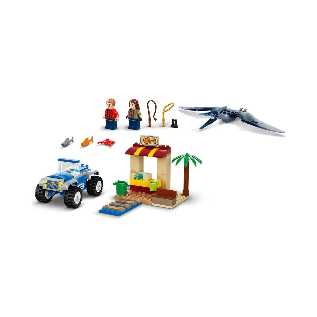 LEGO Jurassic World: Pteranodon Chase (76943) - New Sealed - minifigures