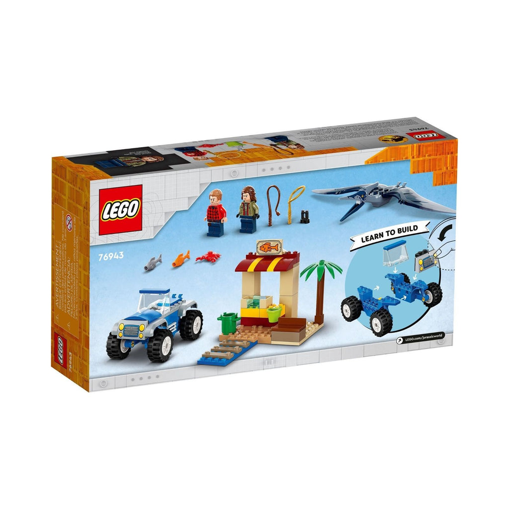 LEGO Jurassic World: Pteranodon Chase (76943) - New Sealed - close-up