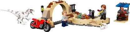 LEGO Jurassic World: Atrociraptor Dinosaur: Bike Chase (76945) - New Sealed - play features