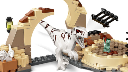LEGO Jurassic World: Atrociraptor Dinosaur: Bike Chase (76945) - New Sealed - built set