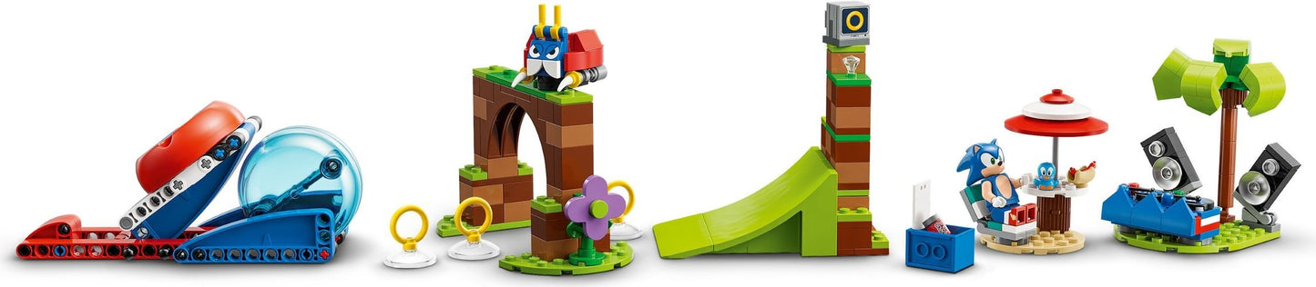LEGO Sonic The Hedgehog: Sonic the Hedgehog Sonic's Speed Sphere Challenge Set, Buildable Toy Game with 3 Characters incl. a Moto Bug Badnik Figure, Toys for Kids, Boys & Girls 6 Plus Years Old 76990 (76990) - New Sealed - built set