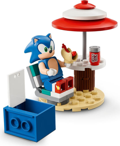 LEGO Sonic The Hedgehog: Sonic the Hedgehog Sonic's Speed Sphere Challenge Set, Buildable Toy Game with 3 Characters incl. a Moto Bug Badnik Figure, Toys for Kids, Boys & Girls 6 Plus Years Old 76990 (76990) - New Sealed - minifigures