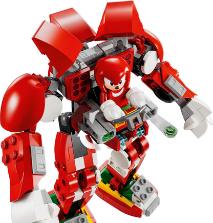 LEGO Sonic the Hedgehog: Sonic the Hedgehog Knuckles’ Guardian Mech, Action Figure Toy for Kids Boys & Girls with Video Game Character Figures Incl. Knuckles and Rouge the Bat, Plus a Master Emerald, Fun Gift Idea 76996 (76996) - New Sealed - built set