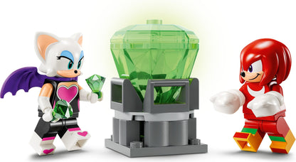 LEGO Sonic the Hedgehog: Sonic the Hedgehog Knuckles’ Guardian Mech, Action Figure Toy for Kids Boys & Girls with Video Game Character Figures Incl. Knuckles and Rouge the Bat, Plus a Master Emerald, Fun Gift Idea 76996 (76996) - New Sealed - minifigures