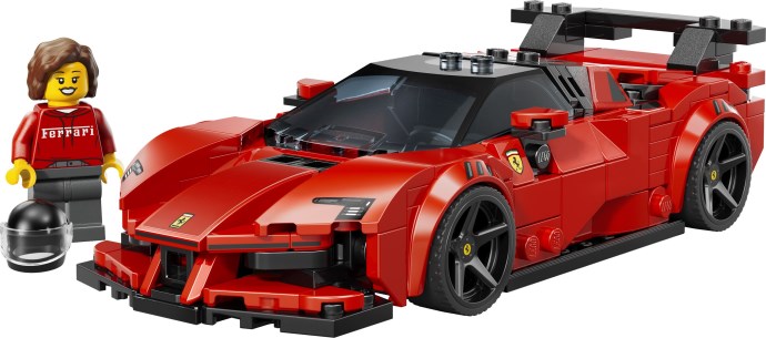 LEGO Speed Champions: Speed Champions Ferrari SF90 XX Stradale Sports Car Toy - Model Kit w/a Collectible Driver Minifigure - Birthday Gift Idea for 9+ Year Old Boys & Motorsport Fans - 77254 (77254) - New Sealed - box front