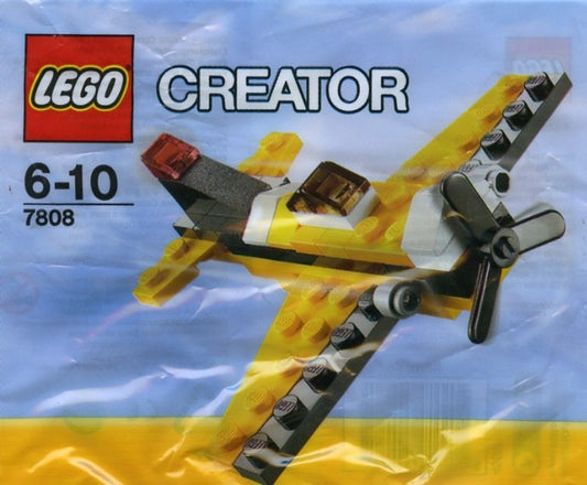 LEGO Creator: Creator - Yellow Airplane - Set 7808 (7808) - New Sealed - box front