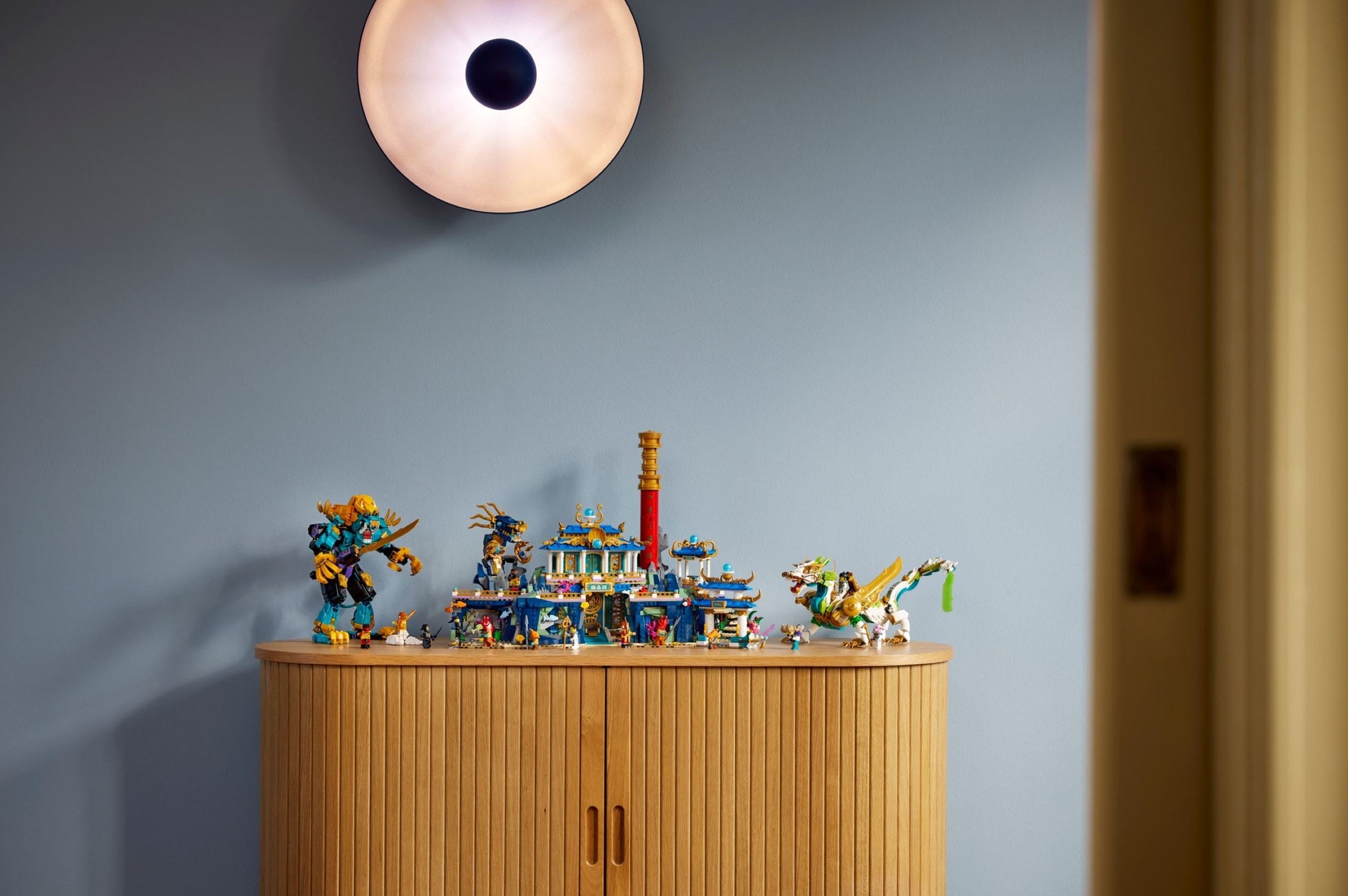 LEGO Monkie Kid: Dragon of the East Palace (80049) - New Sealed - rear view