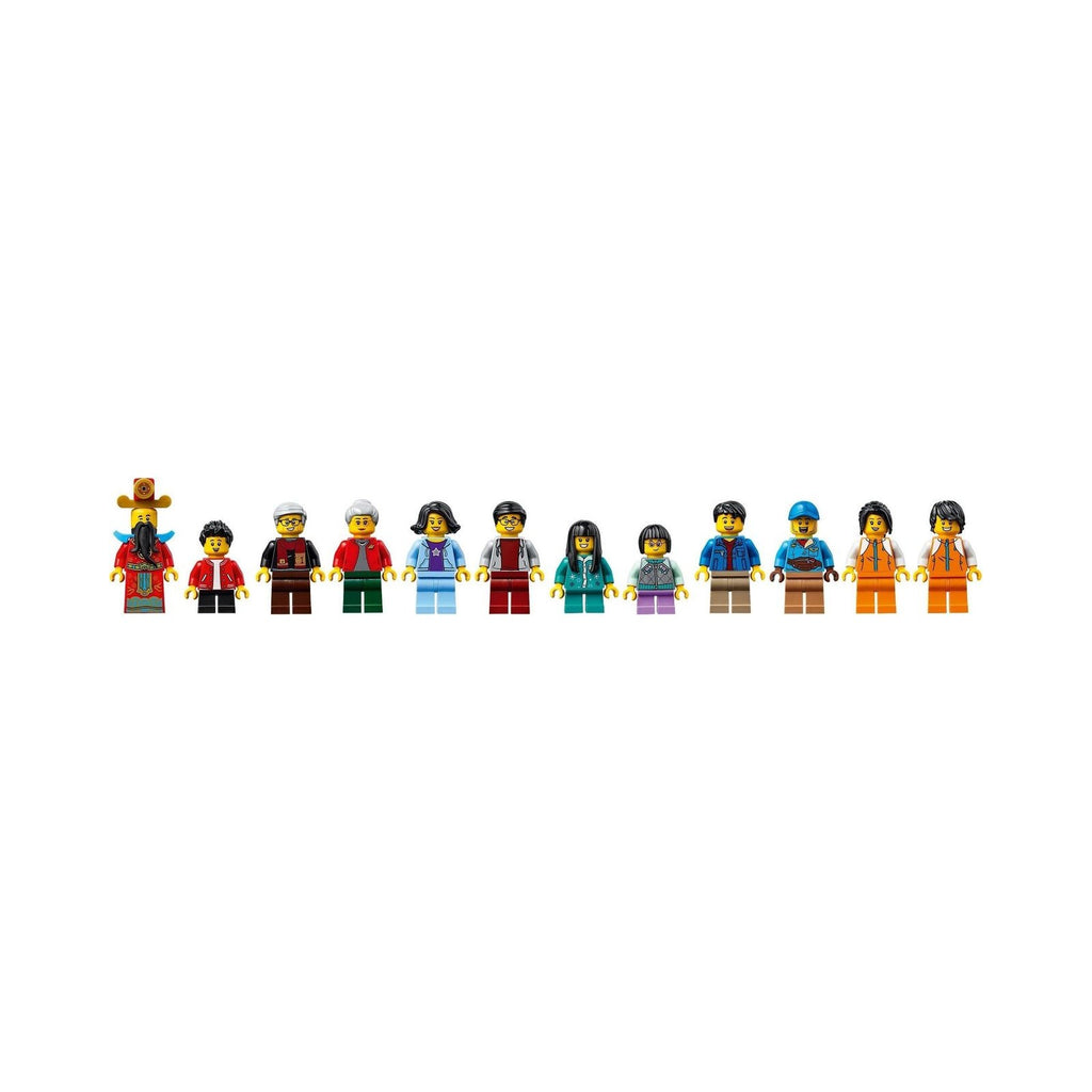 LEGO Chinese Traditional Festivals: Lunar New Year Traditions (80108) - New Sealed - rear view