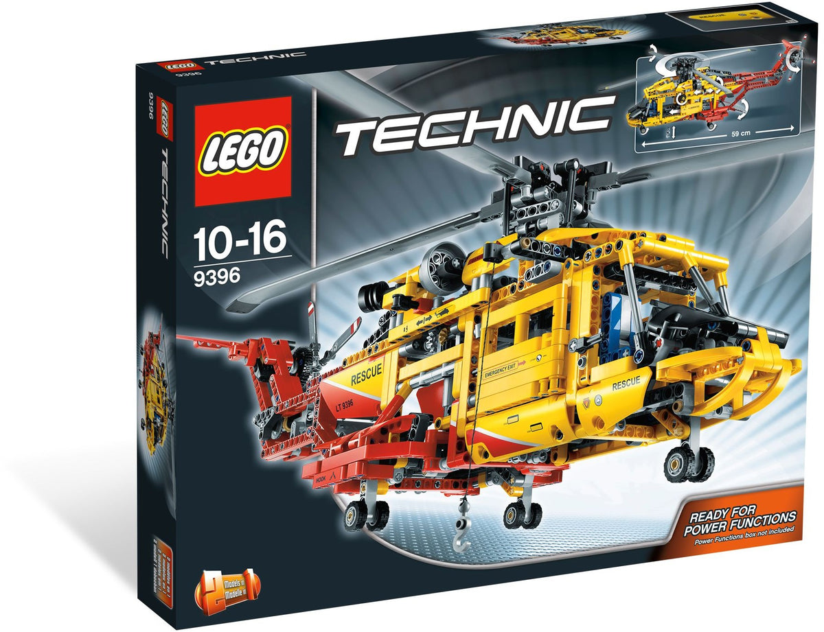 LEGO Technic: Technic 9396 Rescue Helicopter (9396) - Complete - built set