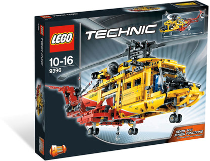 LEGO Technic: Technic 9396 Rescue Helicopter (9396) - Complete - built set