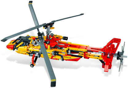 LEGO Technic: Technic 9396 Rescue Helicopter (9396) - Complete - alternate view