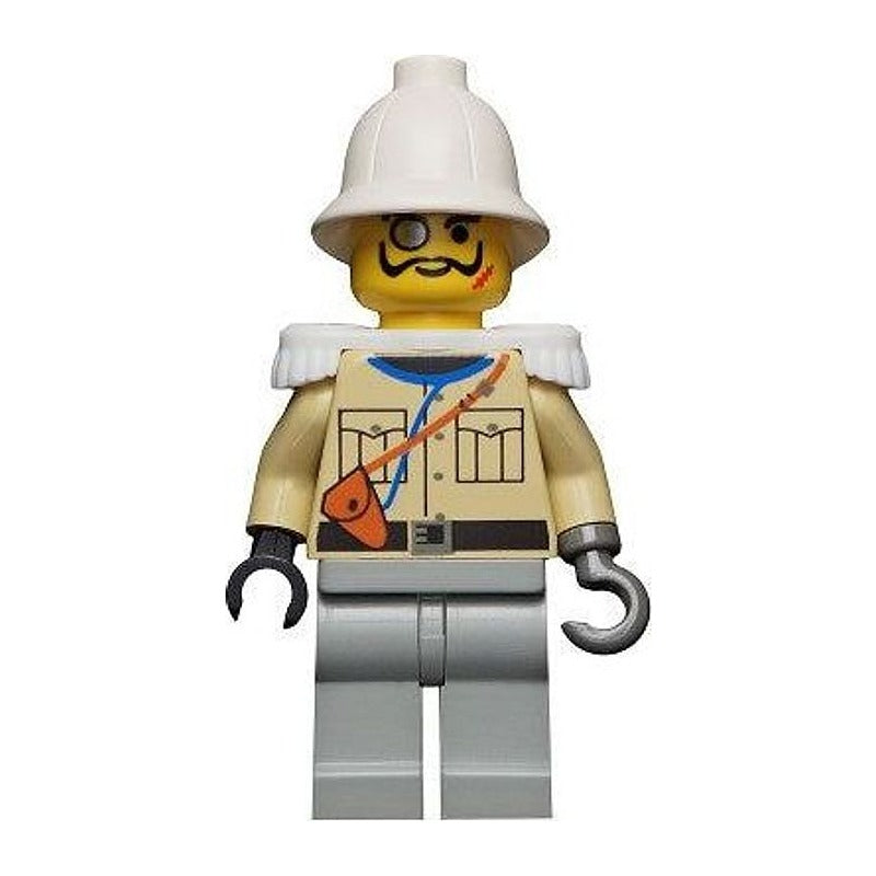 LEGO Baron Von Barron with Pith Helmet and White Epaulettes (adv039)