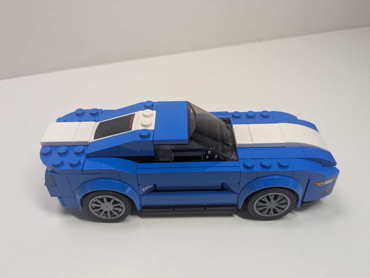 LEGO Speed Champions: Ford Mustang GT (Missing Stickers) (75871) - Incomplete - alternate view