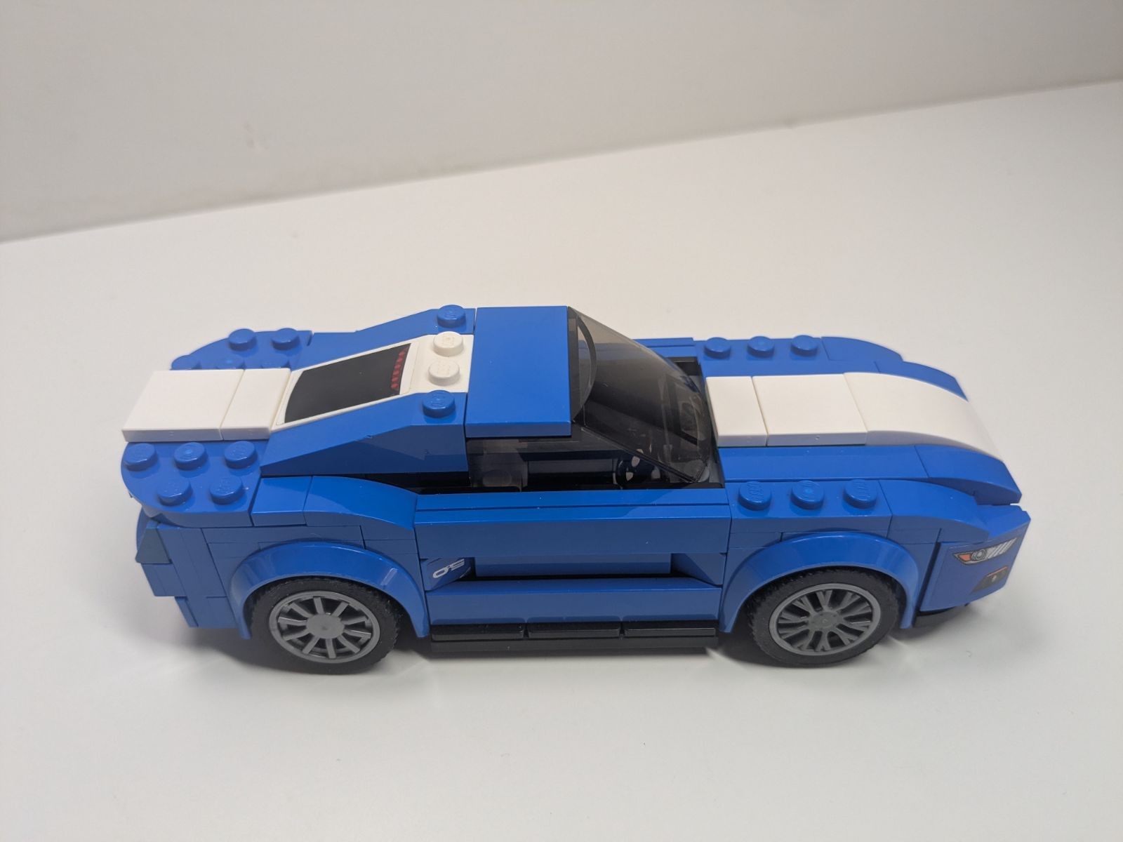 LEGO Speed Champions: Ford Mustang GT (Missing Stickers) (75871) - Incomplete - alternate view