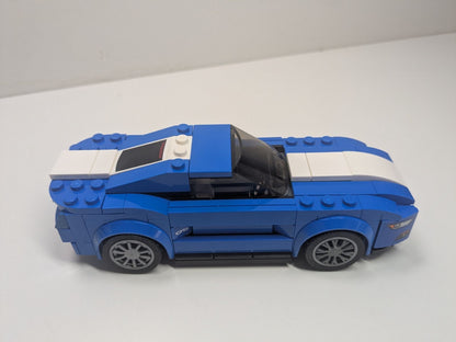LEGO Speed Champions: Ford Mustang GT (Missing Stickers) (75871) - Incomplete - alternate view
