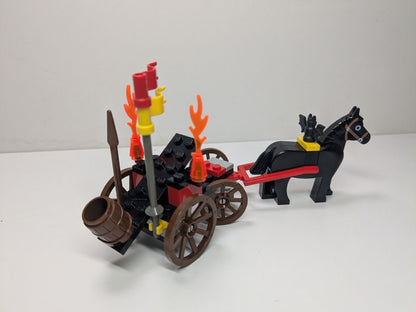 LEGO Castle: Bat Lord's Catapult (6027) - Complete - play features