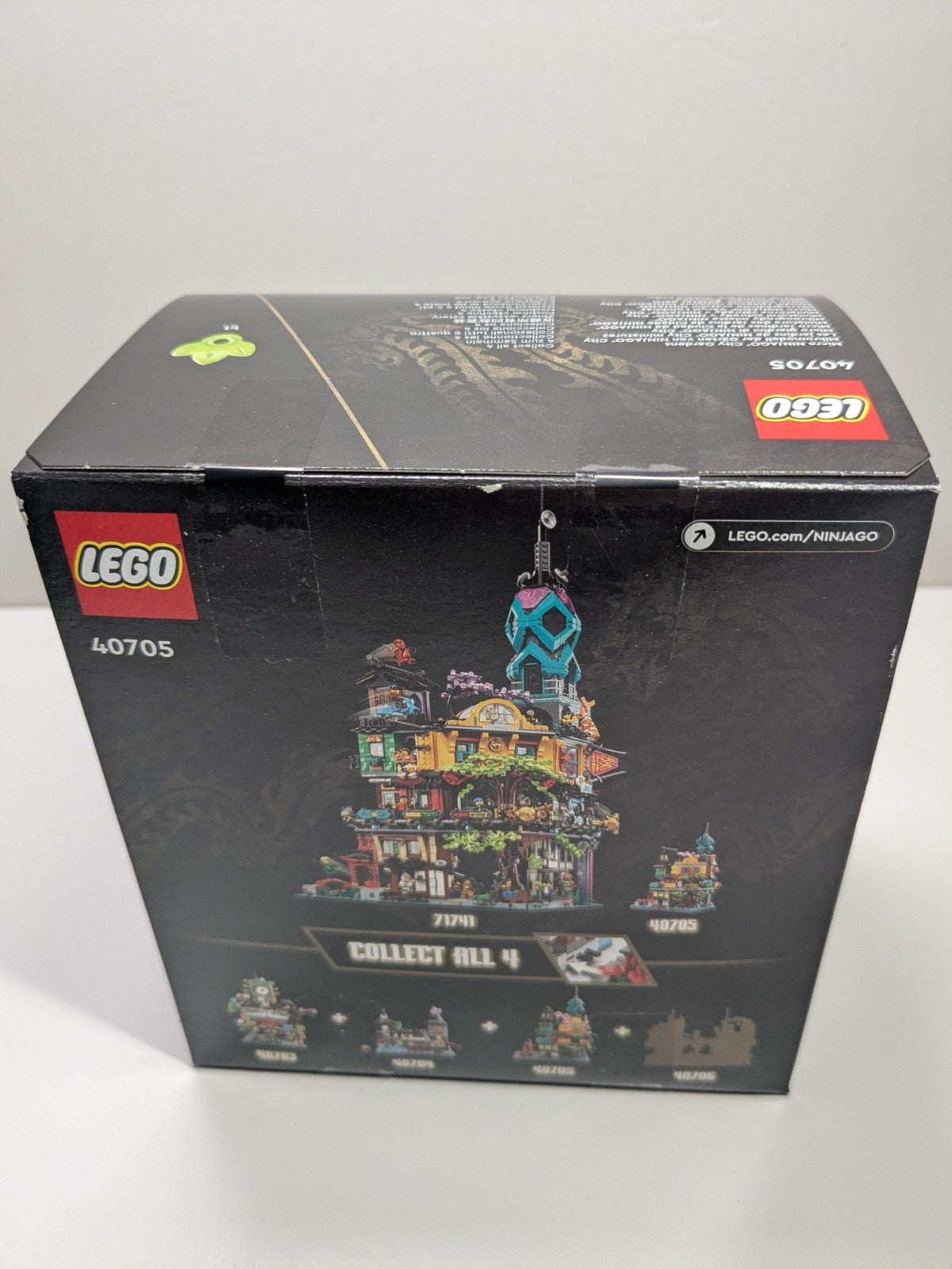 LEGO Ninjago: Micro NINJAGO City Gardens (40705) - New Sealed - minifigures