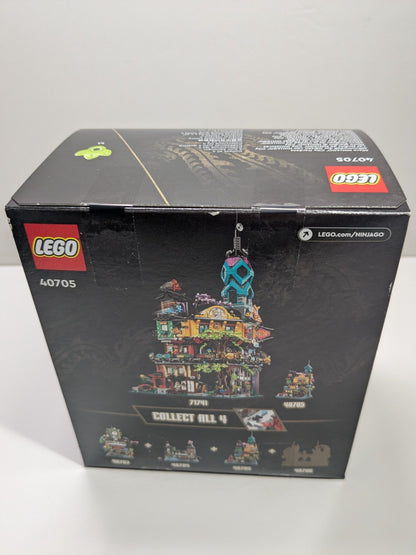 LEGO Ninjago: Micro NINJAGO City Gardens (40705) - New Sealed - minifigures