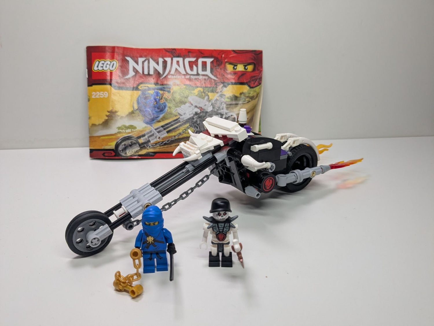 LEGO Ninjago: Skull Motorbike (2259) - Complete - box front