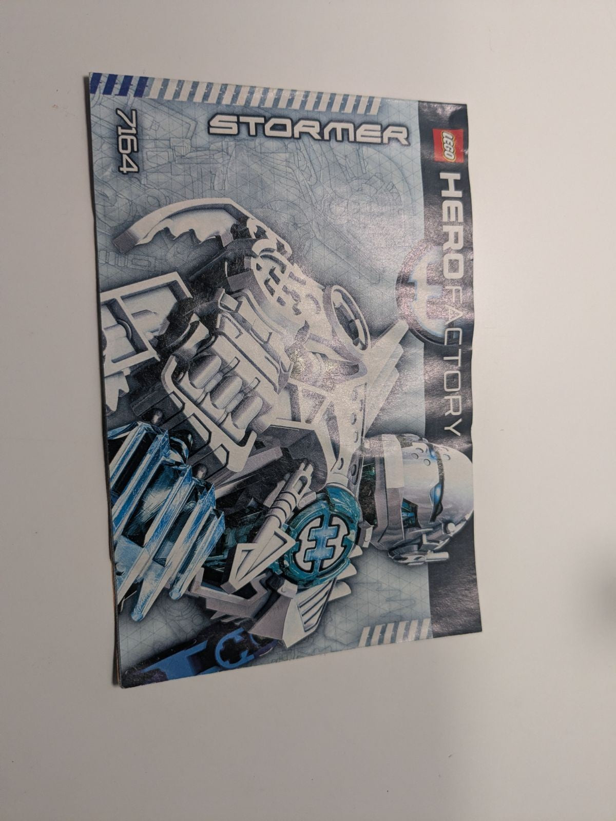 LEGO Hero Factory: Preston Stormer (7164) - Complete - rear view
