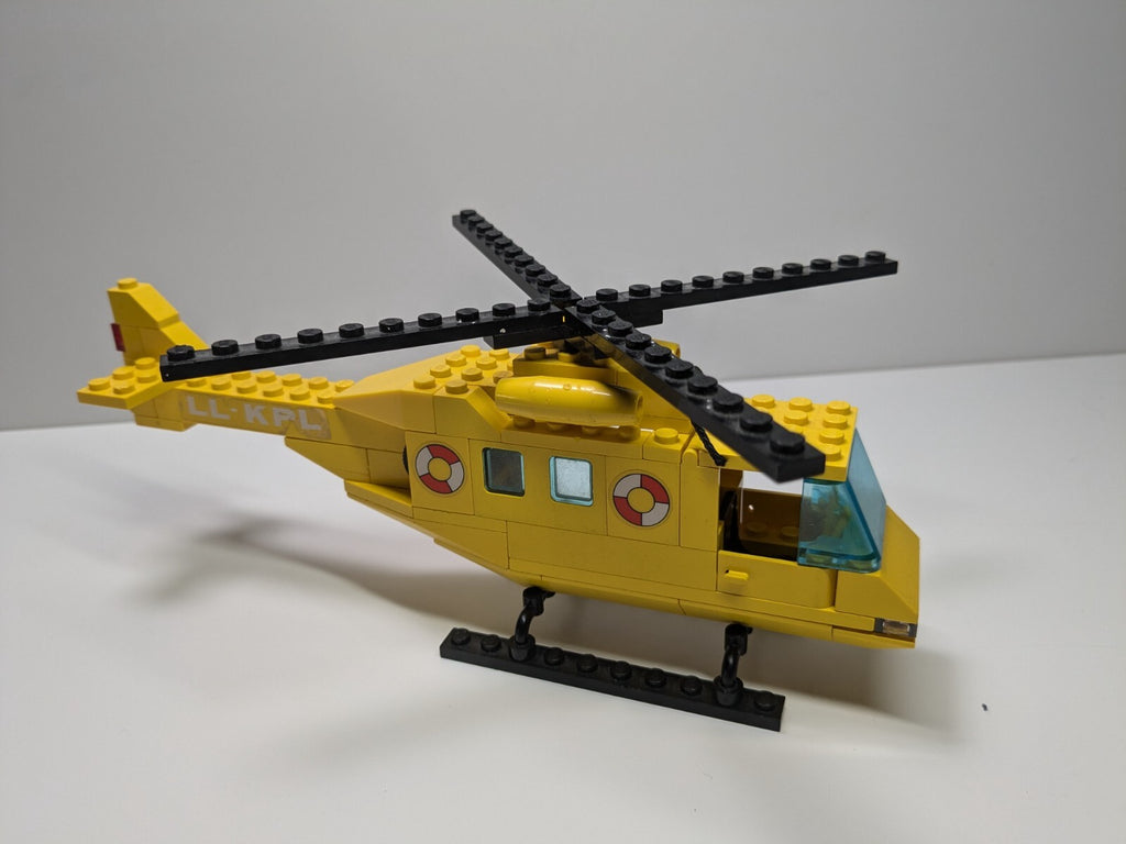 LEGO Town: Rescue-I Helicopter (6697) - Complete - rear view