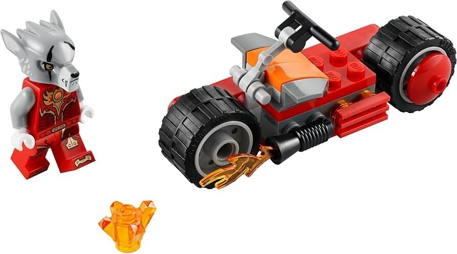 LEGO Legends of Chima: Worriz' Fire Bike (30265) - New Sealed - box front