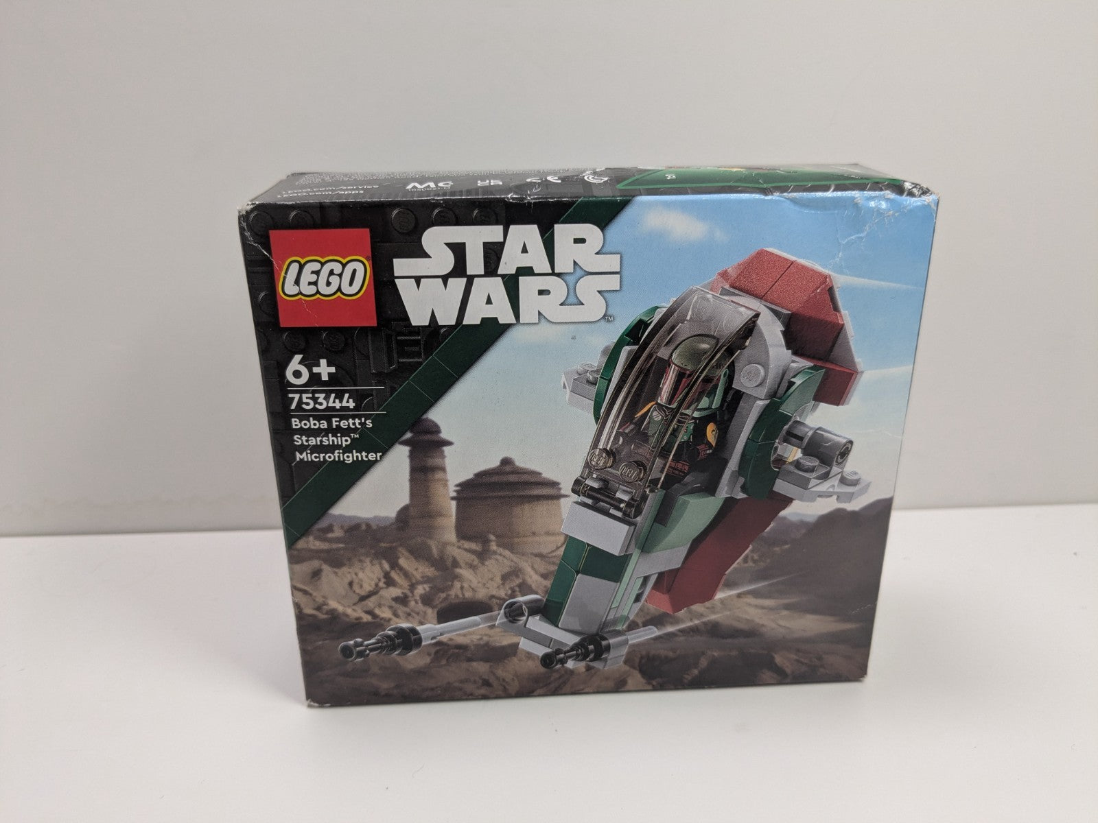 LEGO Star Wars: Boba Fett's Starship Microfighter (75344) - New Sealed - box front