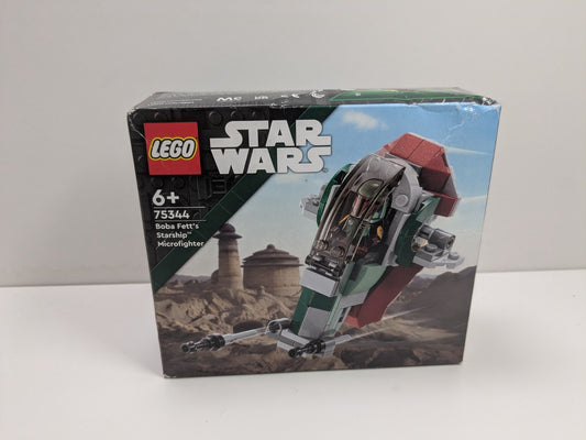 LEGO Star Wars: Boba Fett's Starship Microfighter (75344) - New Sealed - box front