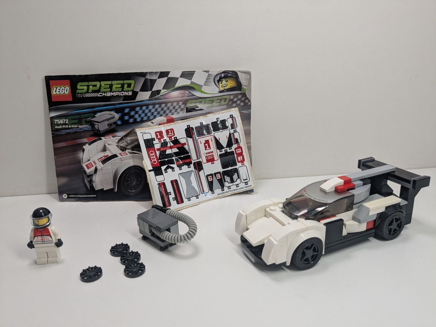 LEGO Speed Champions: Audi R18 e-tron quattro (75872) - Complete - box front