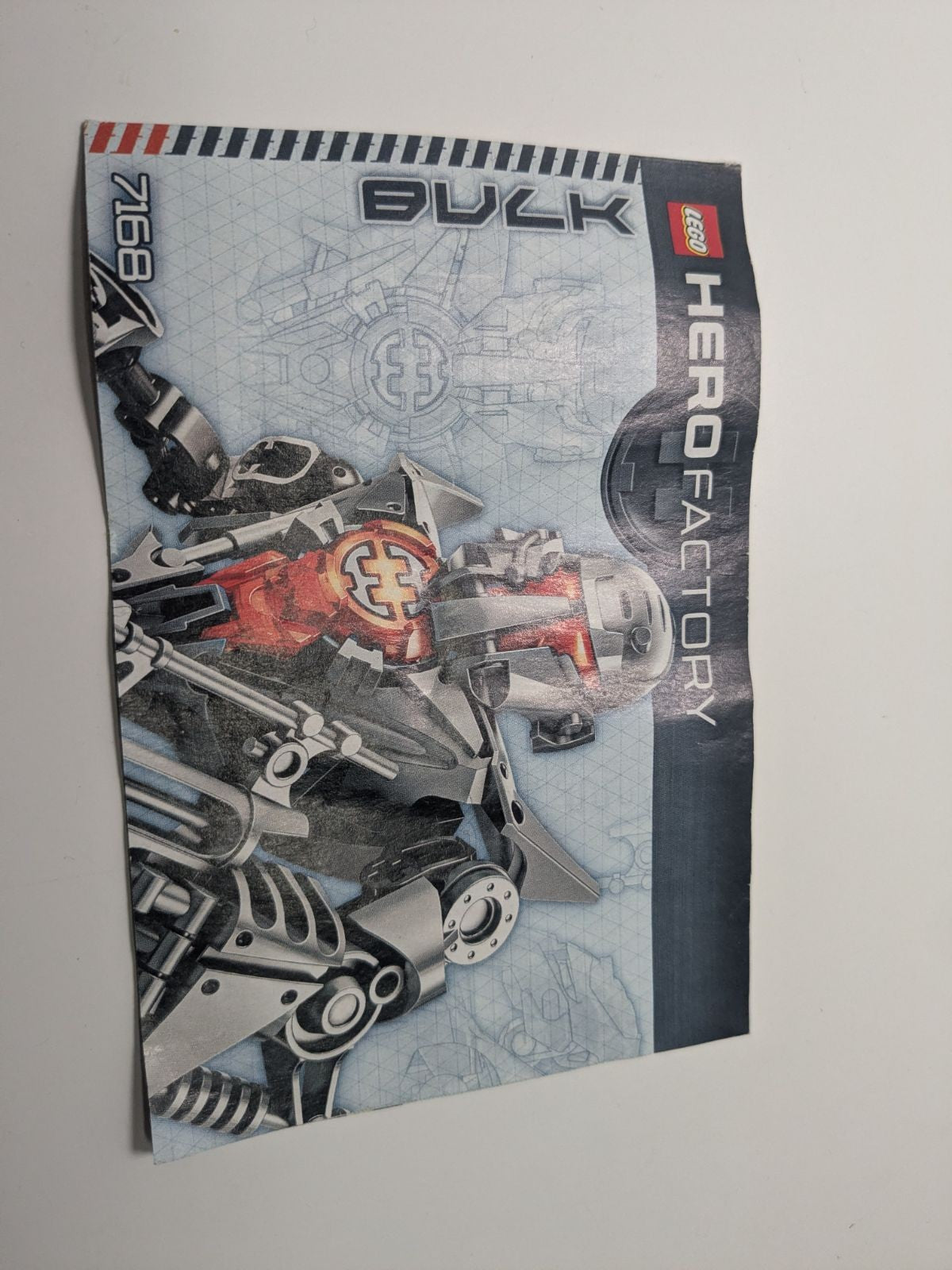 LEGO Hero Factory: Duncan Bulk (7168) - Complete - contents