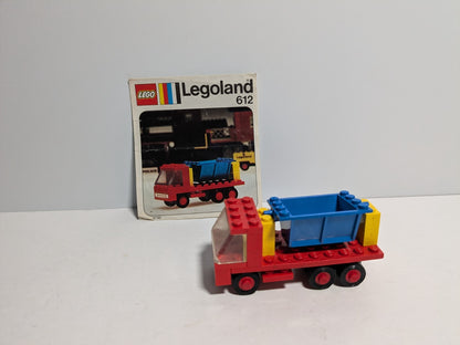 LEGO LEGOLAND: Tipper Truck (612) - Complete