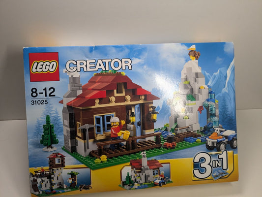 LEGO Creator: Mountain Hut (31025) - Complete - box front