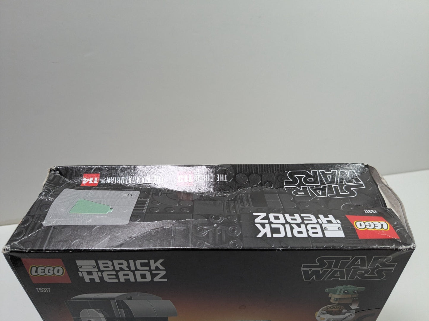 LEGO Brickheadz: The Mandalorian & The Child (75317) - New Sealed - rear view
