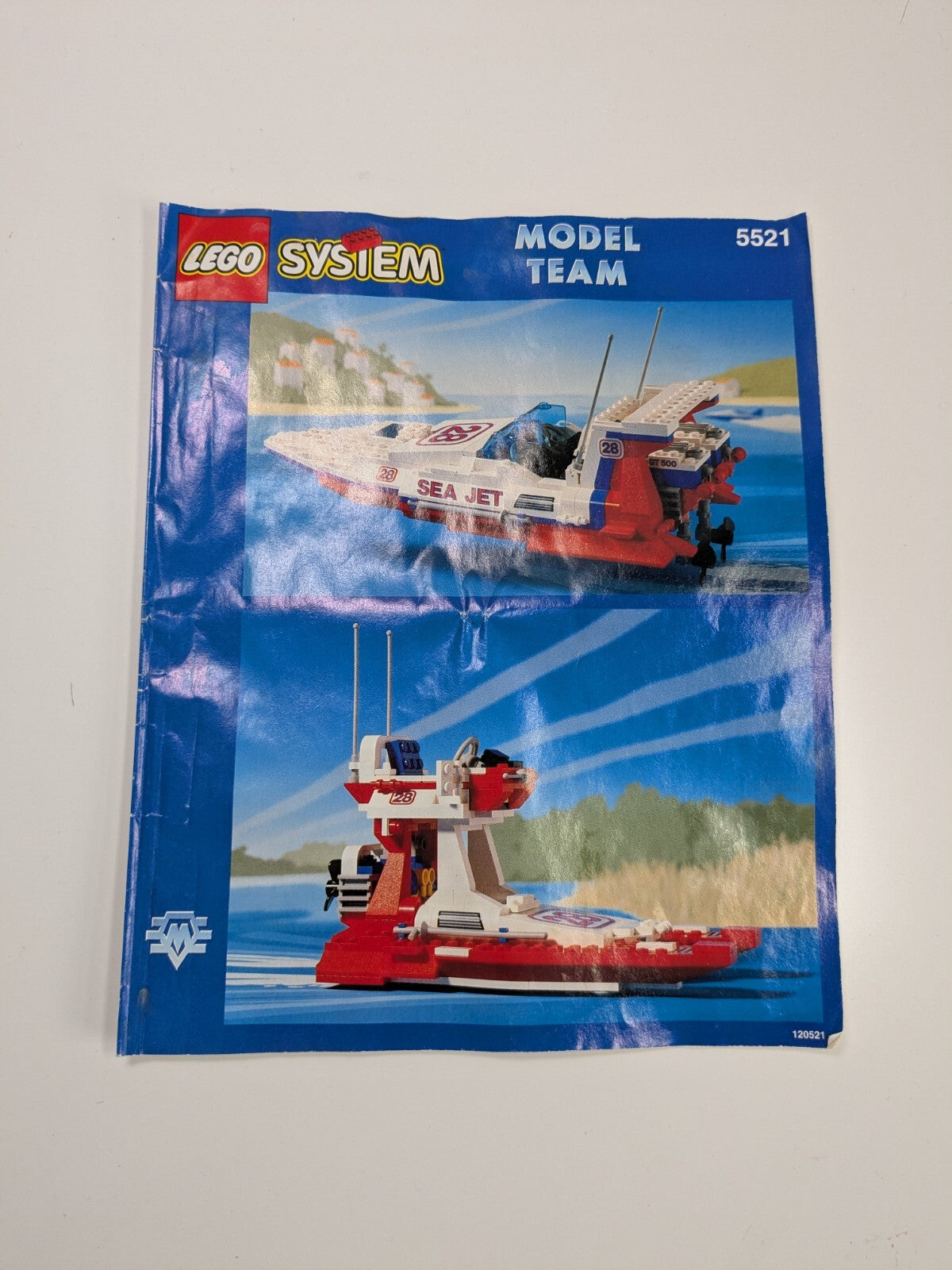 LEGO Model Team: Sea Jet (5521) - Complete - contents