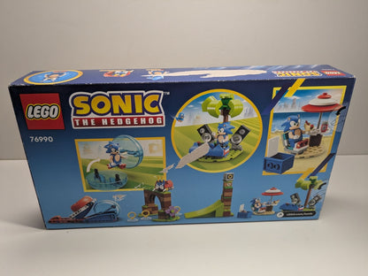 LEGO Sonic The Hedgehog: Sonic the Hedgehog Sonic's Speed Sphere Challenge Set, Buildable Toy Game with 3 Characters incl. a Moto Bug Badnik Figure, Toys for Kids, Boys & Girls 6 Plus Years Old 76990 (76990) - New Sealed - minifigures