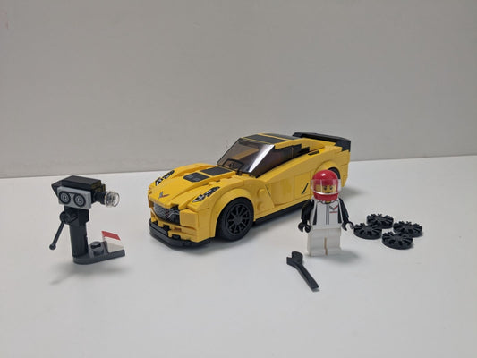 LEGO Speed Champions: Chevrolet Corvette Z06 (75870) - Complete - box front