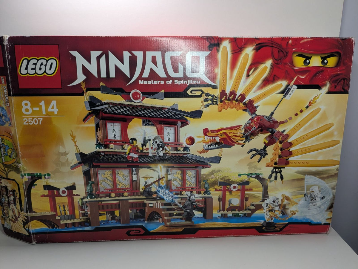 LEGO Ninjago: Fire Temple (2507) - Complete - side view
